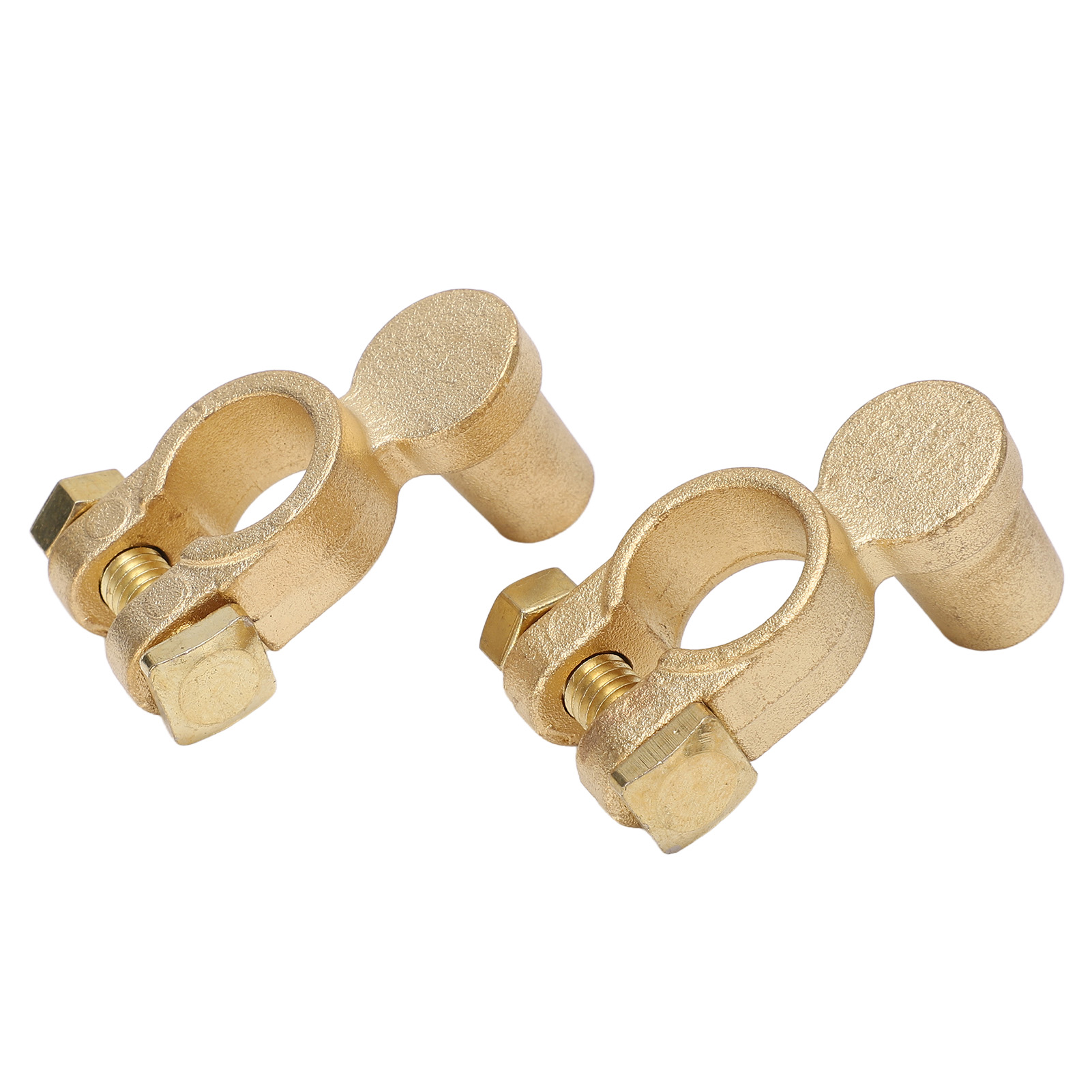 ขั้วแบตเตอรี่รถยนต์บวก ขั้วแบต - Battery Terminal Clamps Quick Release Brass บทวิจารณ์และราคา