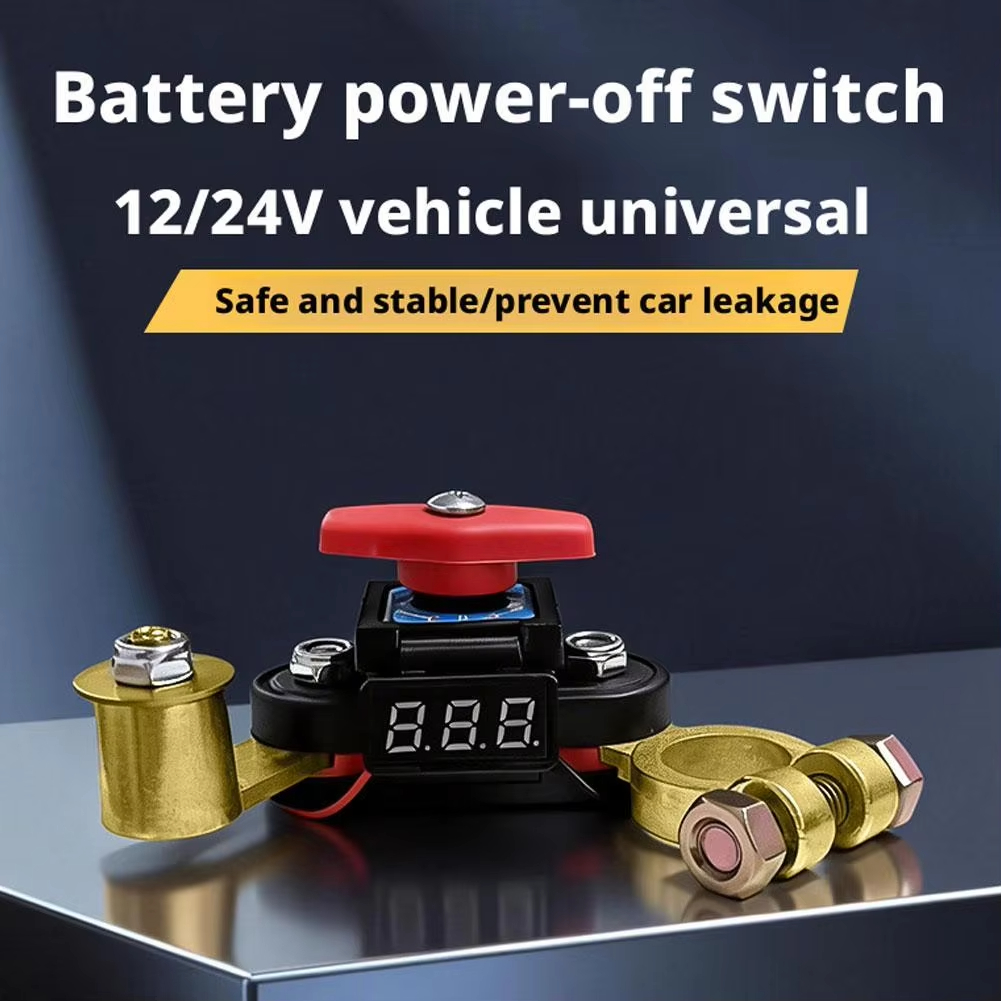 สวิตช์ตัดวงจรแบตเตอรี่รถยนต์แบ - Battery Disconnect Switch Master Cut Off บทวิจารณ์และราคา