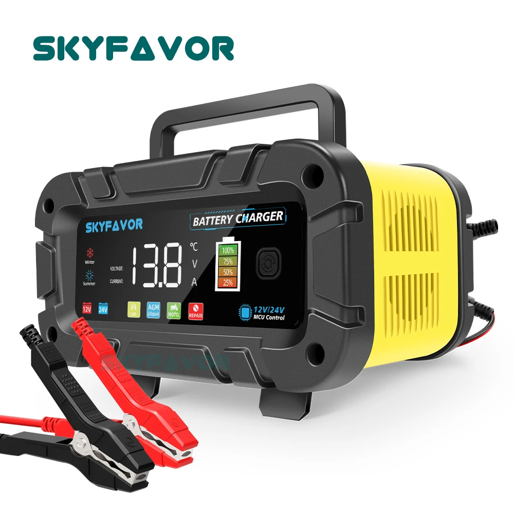 เครื่องชาร์จแบตเตอรี่อัตโนมัติ - Lifepo4 Battery Charger Smart Automatic บทวิจารณ์และราคา