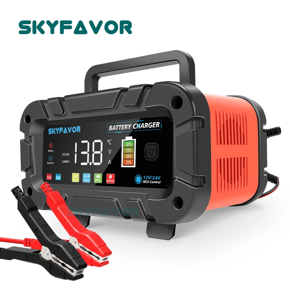 เครื่องชาร์จแบตเตอรี่อัตโนมัติ - Lifepo4 Battery Charger Smart Automatic บทวิจารณ์และราคา