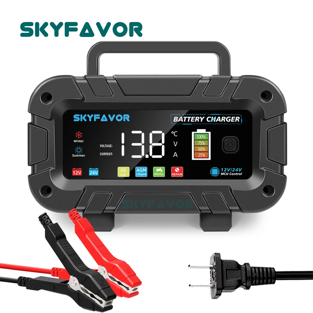 เครื่องชาร์จแบตเตอรี่อัตโนมัติ - Lifepo4 Battery Charger Smart Automatic บทวิจารณ์และราคา