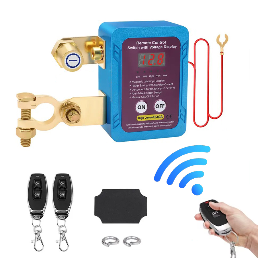 สวิตช์ตัดแบตเตอรี่อัตโนมัติ 12 - Battery Disconnect Switch Master Cut Off บทวิจารณ์และราคา