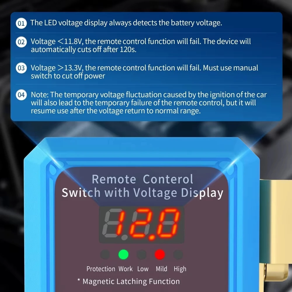 สวิตช์ตัดแบตเตอรี่อัตโนมัติ 12 - Battery Disconnect Switch Master Cut Off บทวิจารณ์และราคา