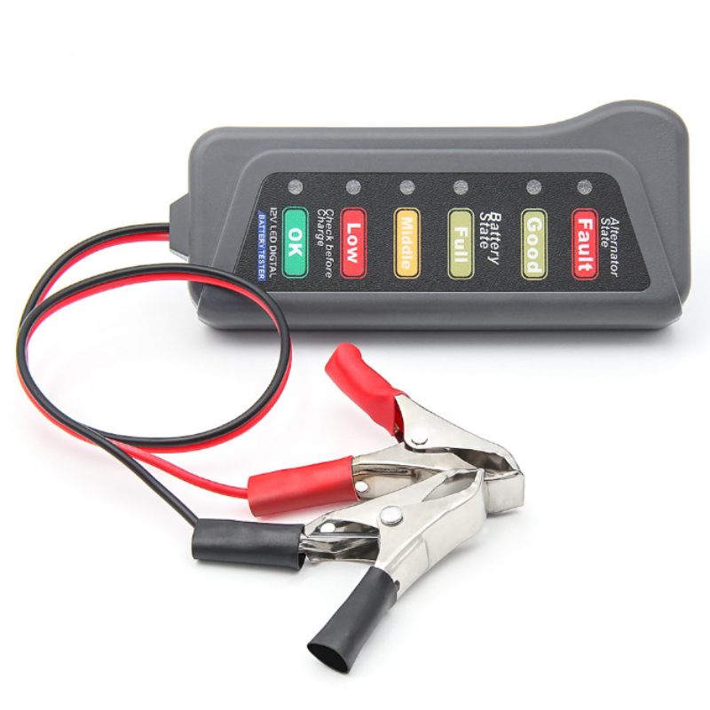 Mini 12V รถเครื่องทดสอบแบตเตอร - Alternator Tester Digital Diagnostic Tool บทวิจารณ์และราคา