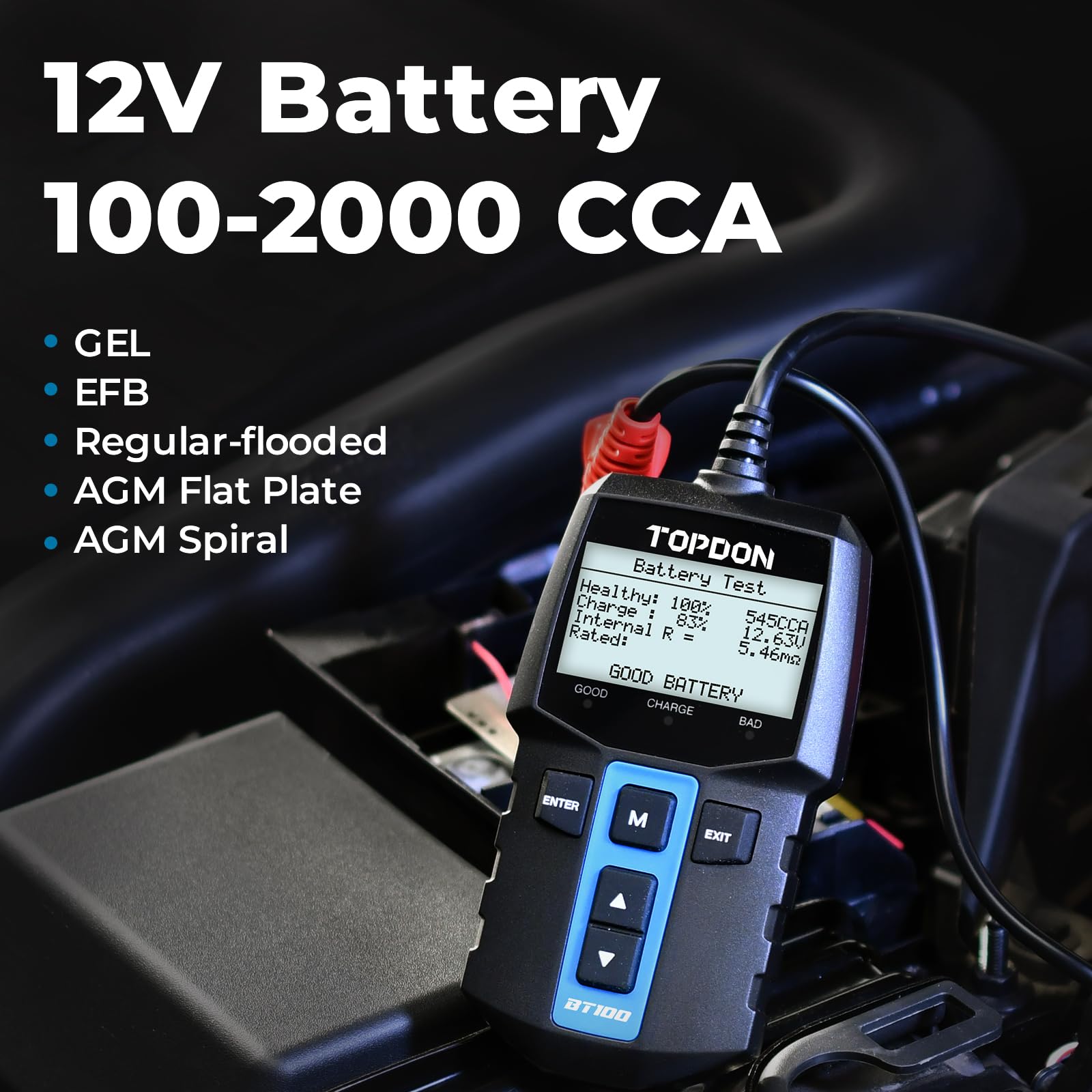เครื่องวิเคราะห์แบตเตอรี่ดิจิต - Car Battery Load Tester Digital Cranking บทวิจารณ์และราคา