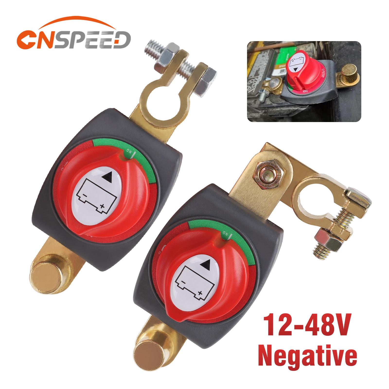 สวิตช์ตัดไฟแบบหมุน CNSPEED 12V - Battery Disconnect Switch Master Cut Off บทวิจารณ์และราคา