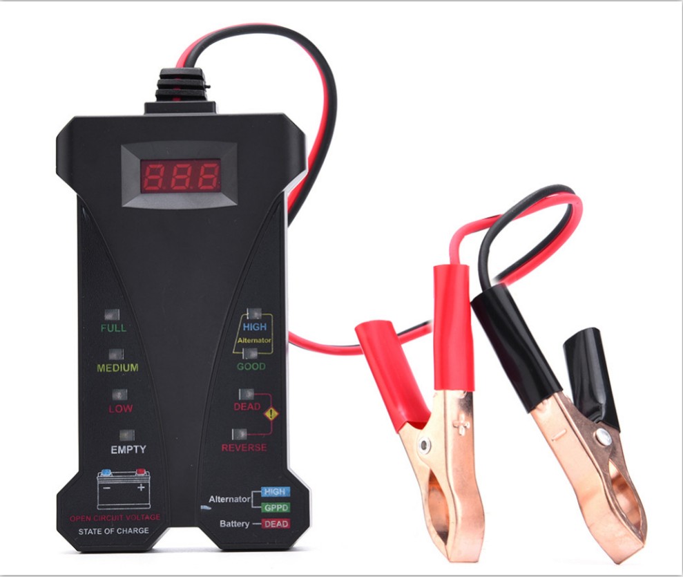 ขายร้อน 12V รถสมาร์ทจอแสดงผล L - Alternator Tester Digital Diagnostic Tool บทวิจารณ์และราคา