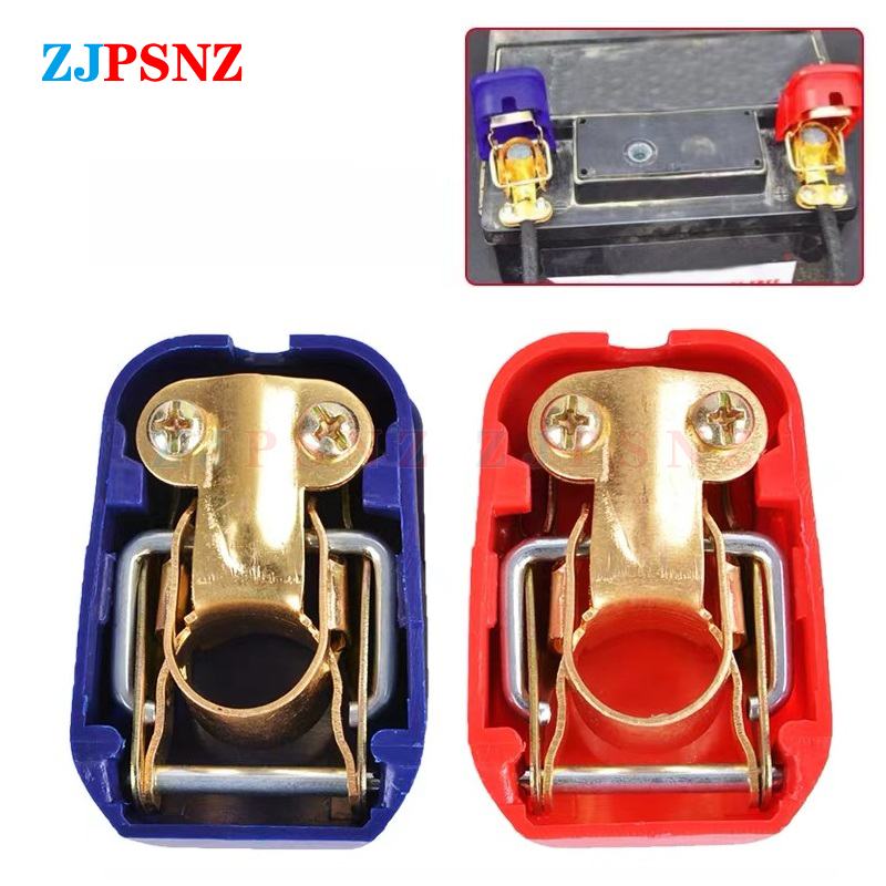 ขั้วต่อแบตเตอรี่แบบปลดเร็ว 12V - Battery Terminal Clamps Quick Release Brass บทวิจารณ์และราคา