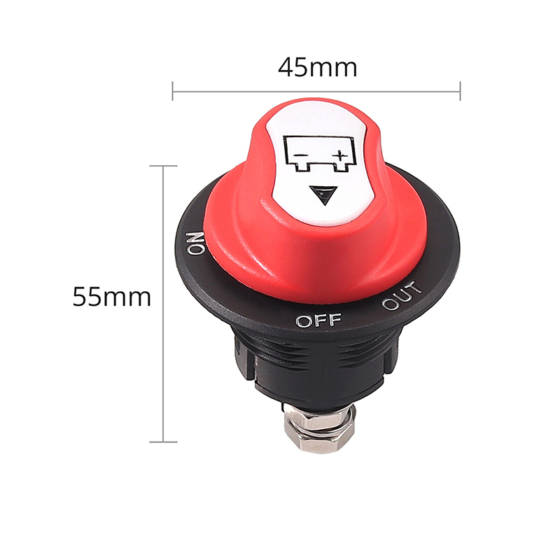 สวิตช์ตัดวงจรแบตเตอรี่กันน้ำ 1 - Battery Disconnect Switch Master Cut Off บทวิจารณ์และราคา