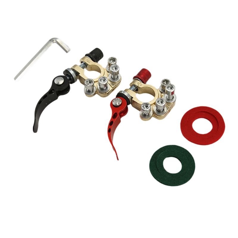 ขั้วต่อแบตเตอรี่รถยนต์ N26R-12 - Battery Terminal Clamps Quick Release Brass บทวิจารณ์และราคา