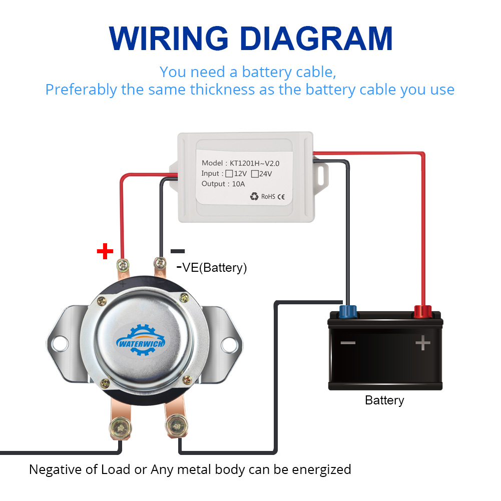 สวิตช์แบตเตอรี่12V 24V สวิตช์ค - Battery Disconnect Switch Master Cut Off บทวิจารณ์และราคา