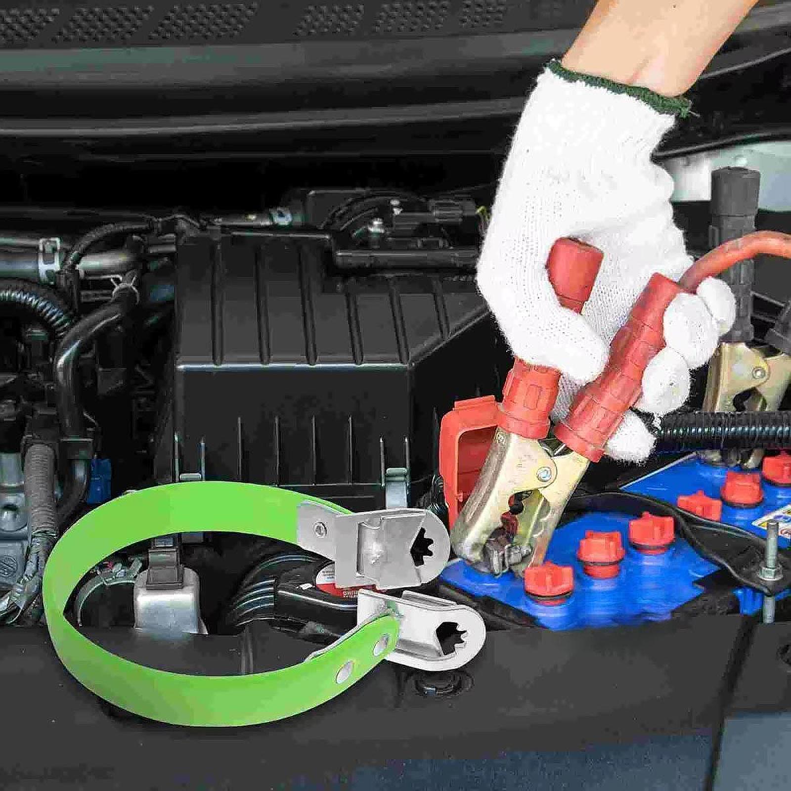 สายรัดยกแบตเตอรี่รถยนต์ ที่จับ - Battery Carry Strap Lifter Heavy Duty บทวิจารณ์และราคา