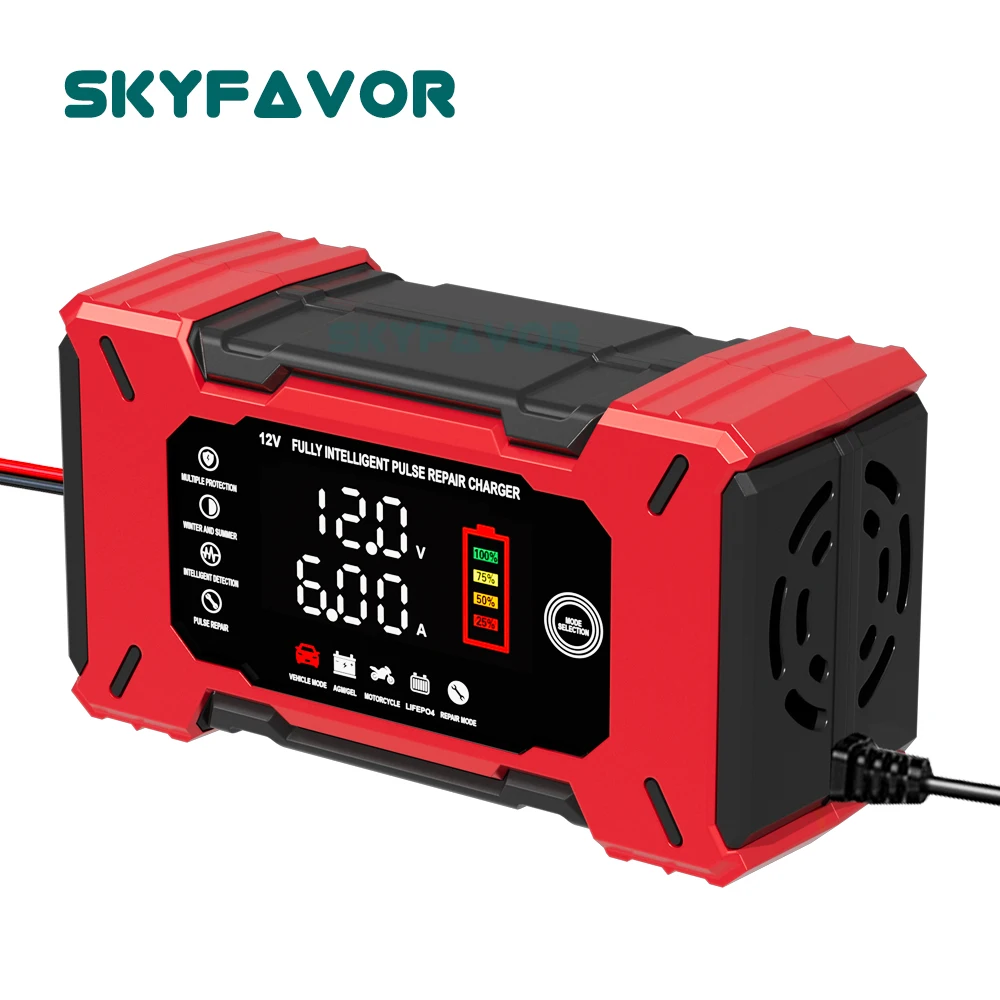 เครื่องชาร์จแบตเตอรี่อัตโนมัติ - Lifepo4 Battery Charger Smart Automatic บทวิจารณ์และราคา