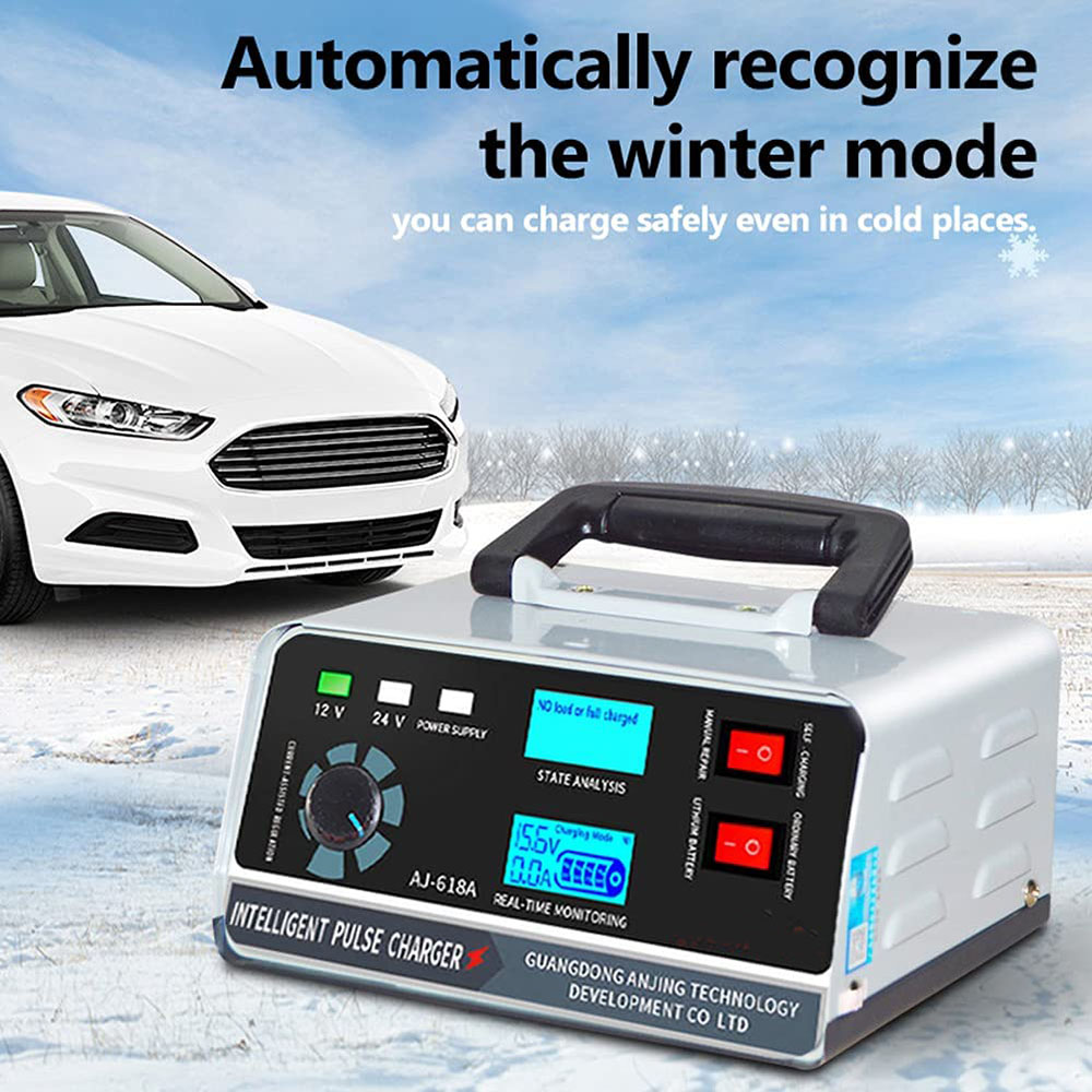 เครื่องชาร์จแบตเตอรี่อัจฉริยะ  - Lead Acid Battery Pulse Repair Desulfator บทวิจารณ์และราคา