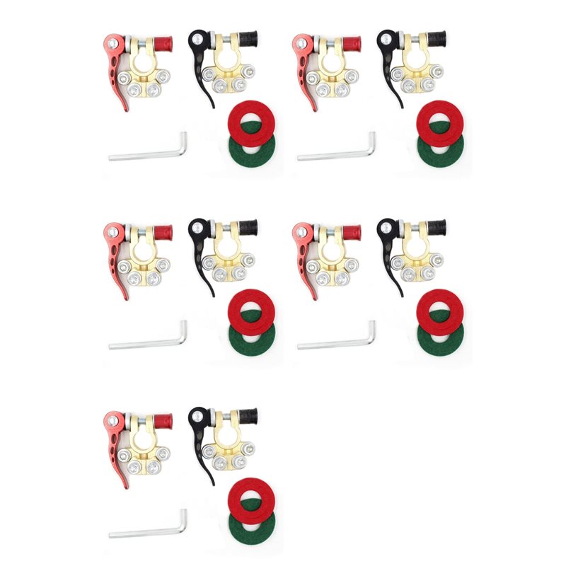 ขั้วต่อแบตเตอรี่รถยนต์ M49K-10 - Battery Terminal Clamps Quick Release Brass บทวิจารณ์และราคา