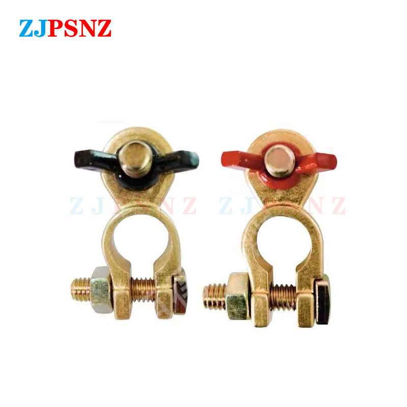 ขั้วต่อแบตเตอรี่รถยนต์ ขั้วบวก - Battery Terminal Clamps Quick Release Brass บทวิจารณ์และราคา