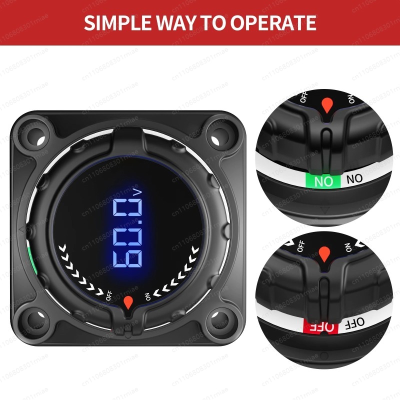 สวิตช์ตัดแบตเตอรี่แบบอัพเกรดพร - Battery Disconnect Switch Master Cut Off บทวิจารณ์และราคา